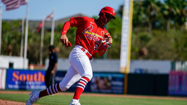 St. Louis Cardinals outfielder Lars Nootbaar